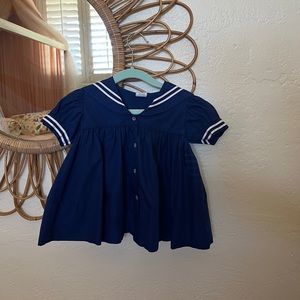 Sailor baby outfit